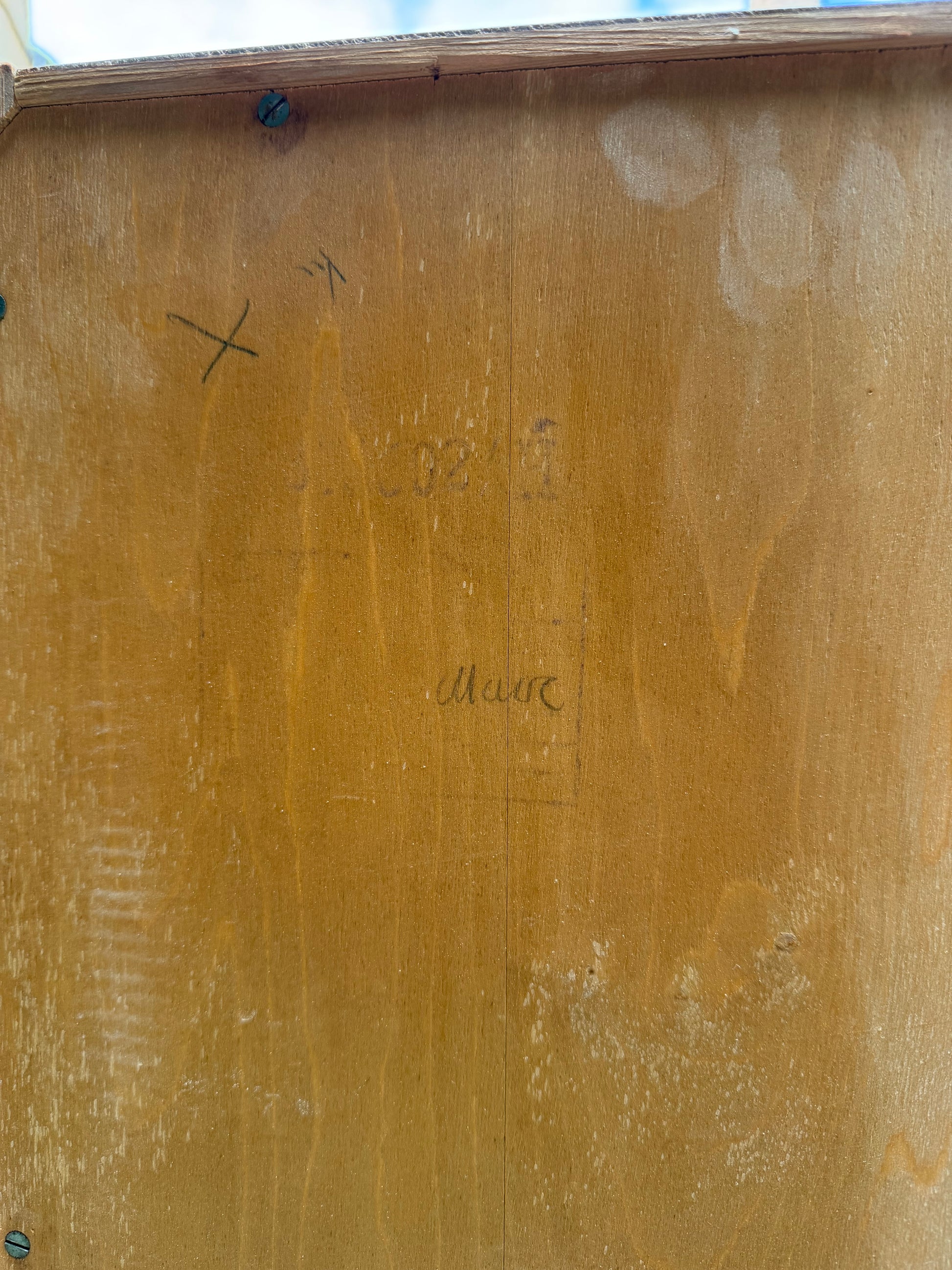 Sideboard Typ 602 Esche von Franz Ehrlich für Hellerau