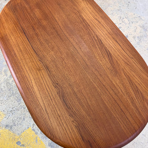 Esstisch Teak mit Metallbeinen von Niels Bach
