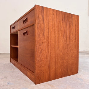 Schrank Teak mit Minibar aus Dänemark