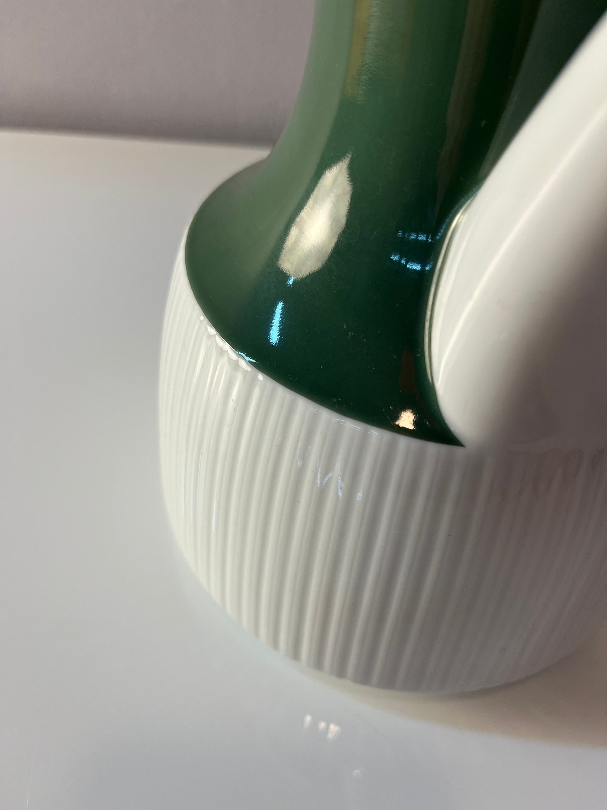 Kaffeekanne Modulation Secunda grün von Tapio Wirkkala für Rosenthal