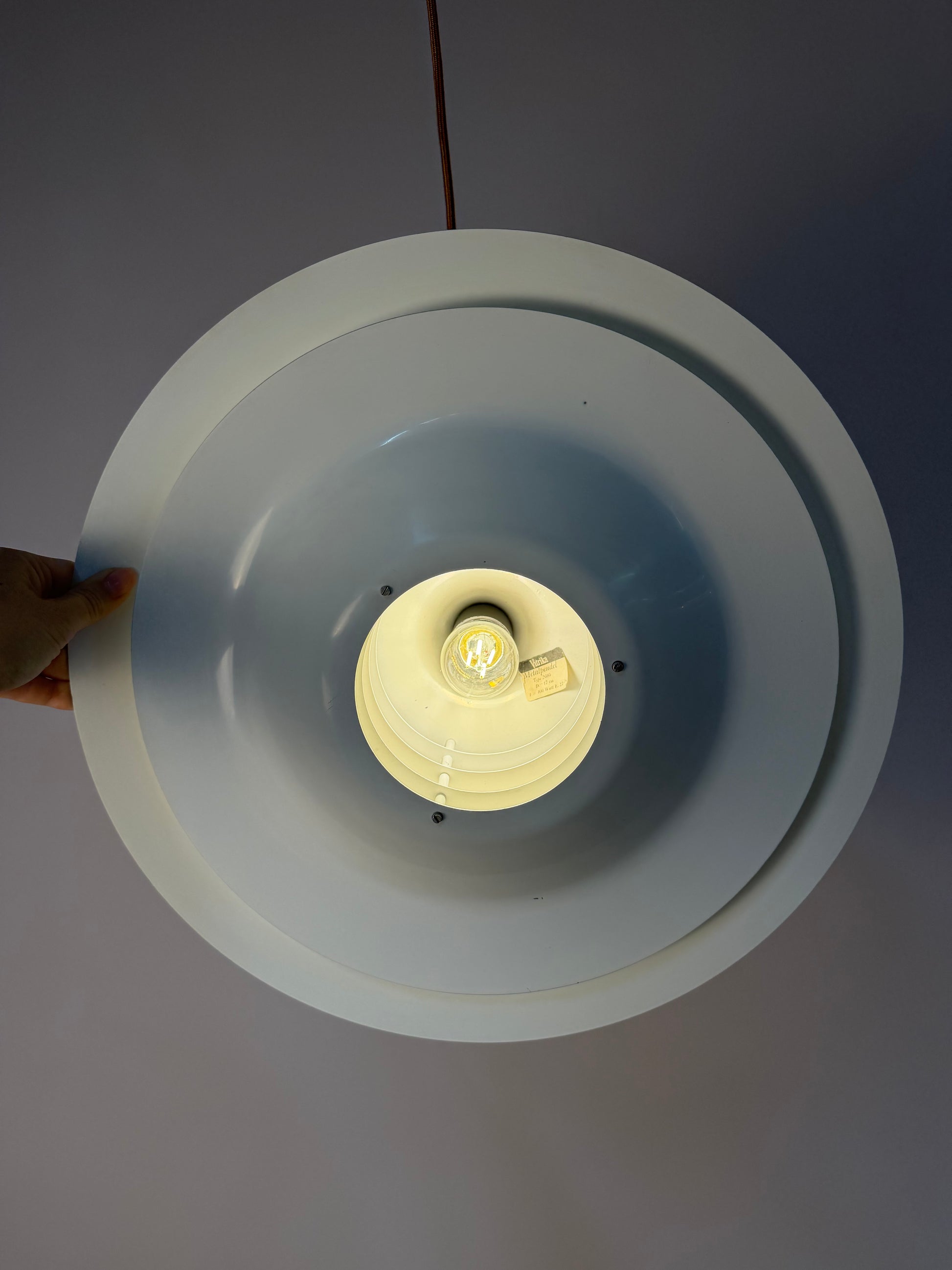 Lamellenlampe Typ 2010 weiß von Vitrika