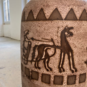 Bodenvase Ägina 124 von Ceramano West Germany