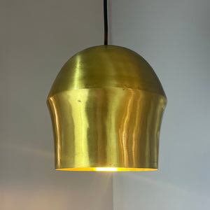 Hängelampe Messing aus Dänemark