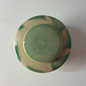 Bonboniere creme mint Keramik