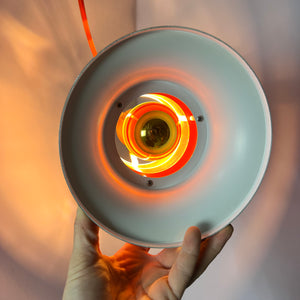 Hängelampe anthrazit orange von Carl Thore