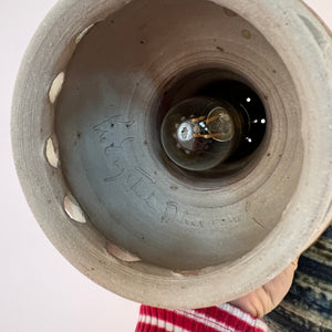 Hängelampe blau beige Keramik von Per Engstrøm