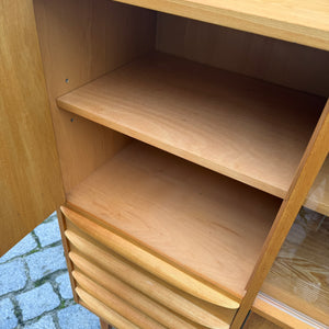 Highboard Typ 602/G Esche von Franz Ehrlich für Hellerau