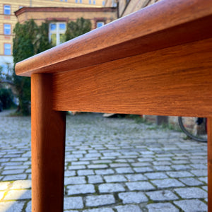 Esstisch Teak Vollholz mit eingehängter Platte