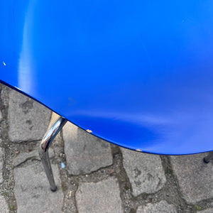 Set: 4x Stuhl Serie 7 Königsblau lackiert von Arne Jacobsen für Fritz Hansen
