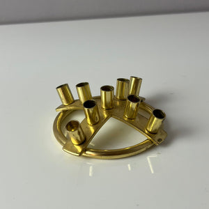 Kerzenständer Messing von Scandia Design Hellerup