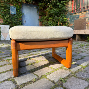 Ottoman Teak Wolle von Holstebro Møbelfabrik