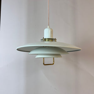 Lamellenlampe 'Rolly' weiß von Brevettato