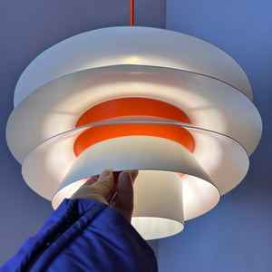 Hängelampe Verona von Svend Middelboe für Nordisk Solar