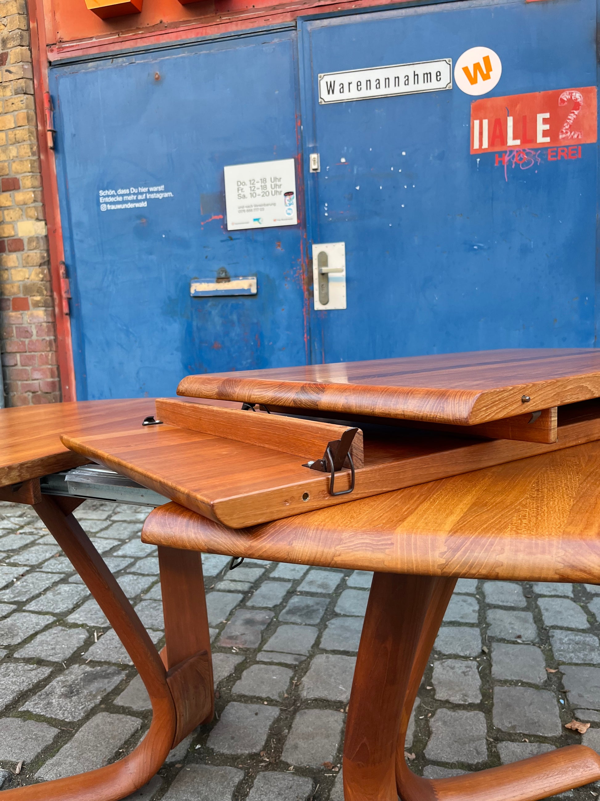 Ovaler ausziehbarer Esstisch Teak von Snedkergaarden