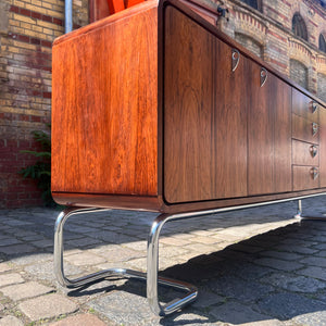 Sideboard Palisander Chrom 70er