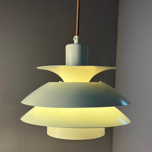 Lamellenlampe Modell 744 weiß von Top Lamper