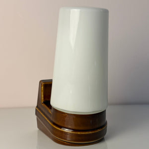 Wandlampe Modell 6080 braun von Sigvard Bernadotte für Ifö