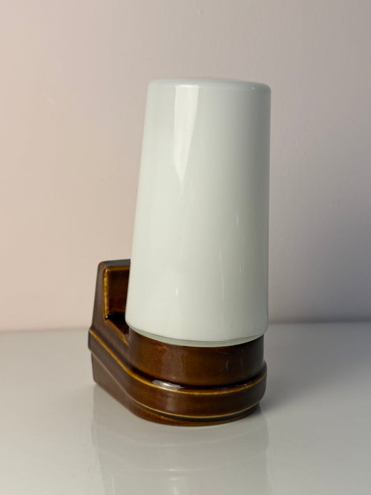 Wandlampe Modell 6080 braun von Sigvard Bernadotte für Ifö