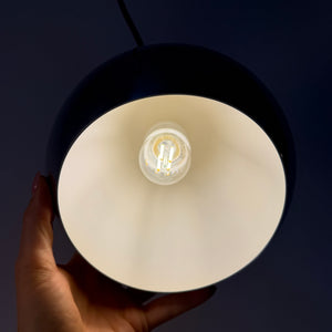 Kugellampe Topan Chrom von Verner Panton