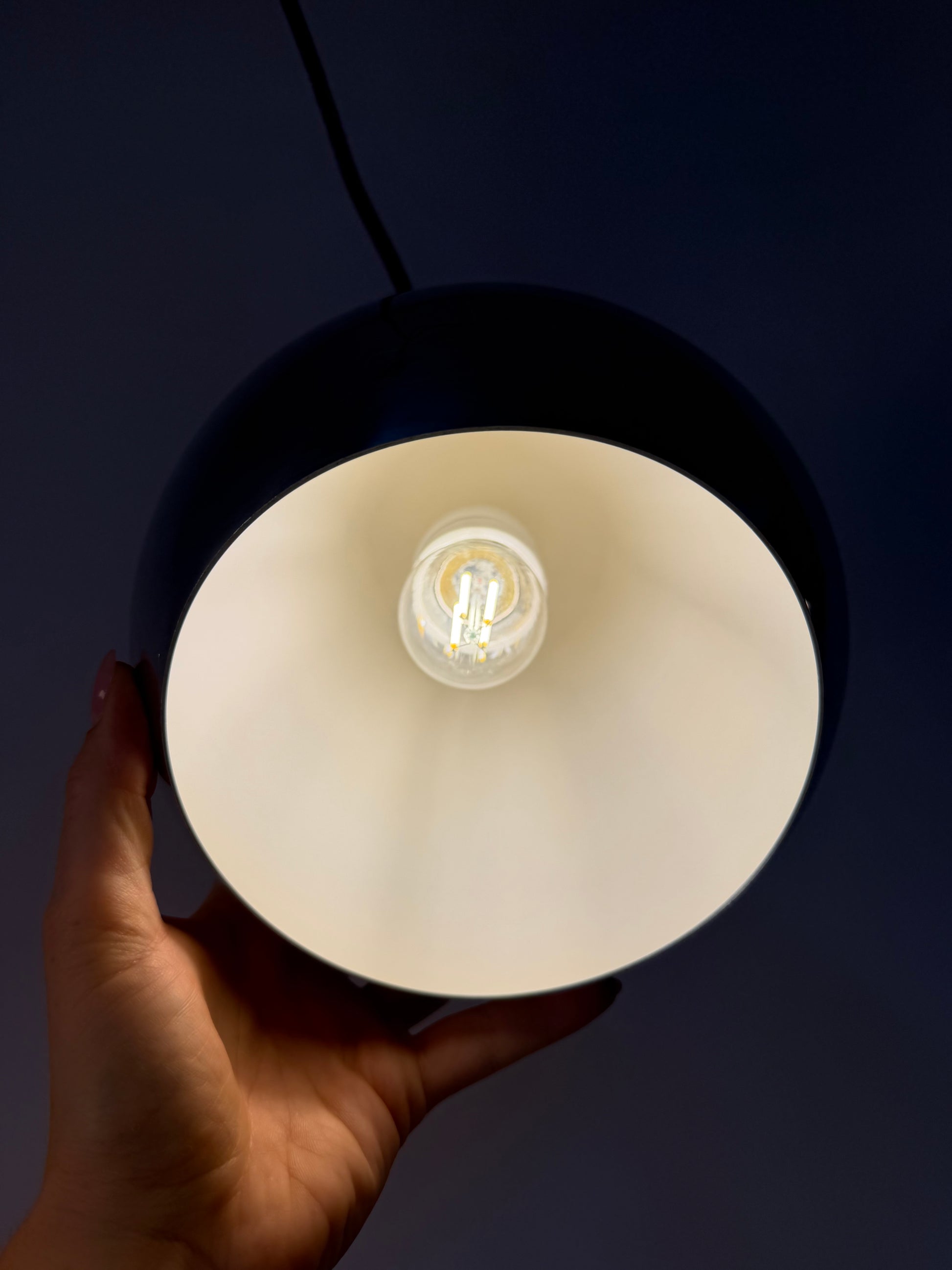 Kugellampe Topan Chrom von Verner Panton