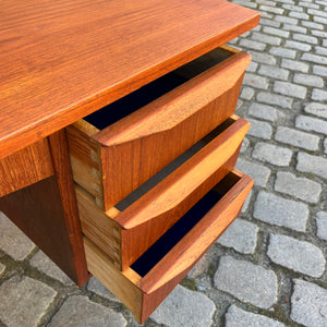 Freistehender Schreibtisch Teak aus Dänemark