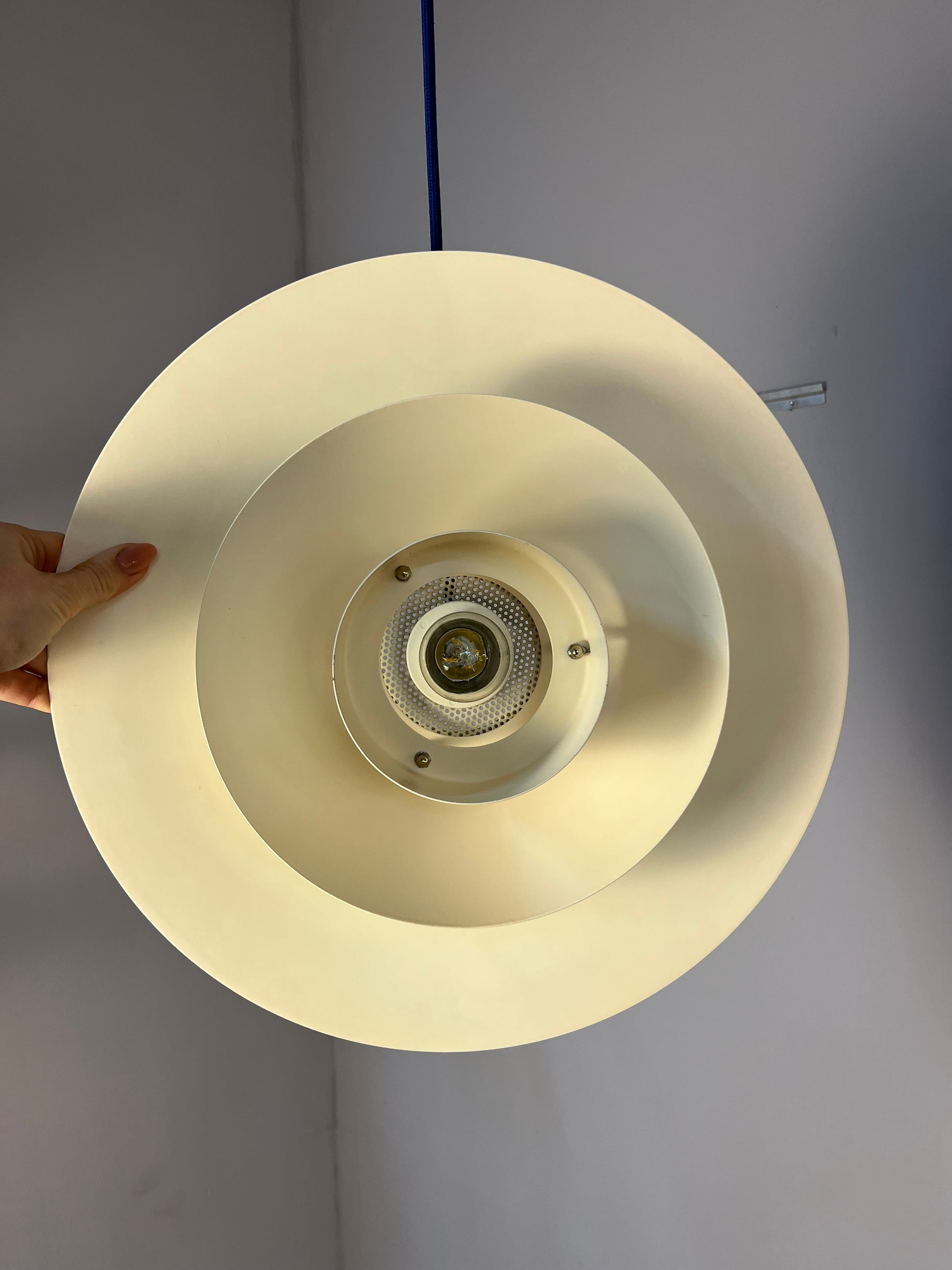 Lamellenlampe weiß von Horn