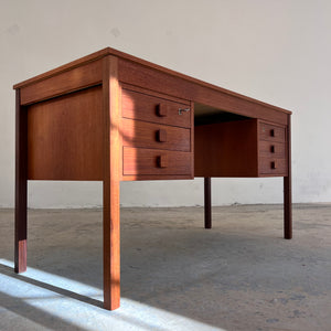 Schreibtisch Teak von Domino Møbler