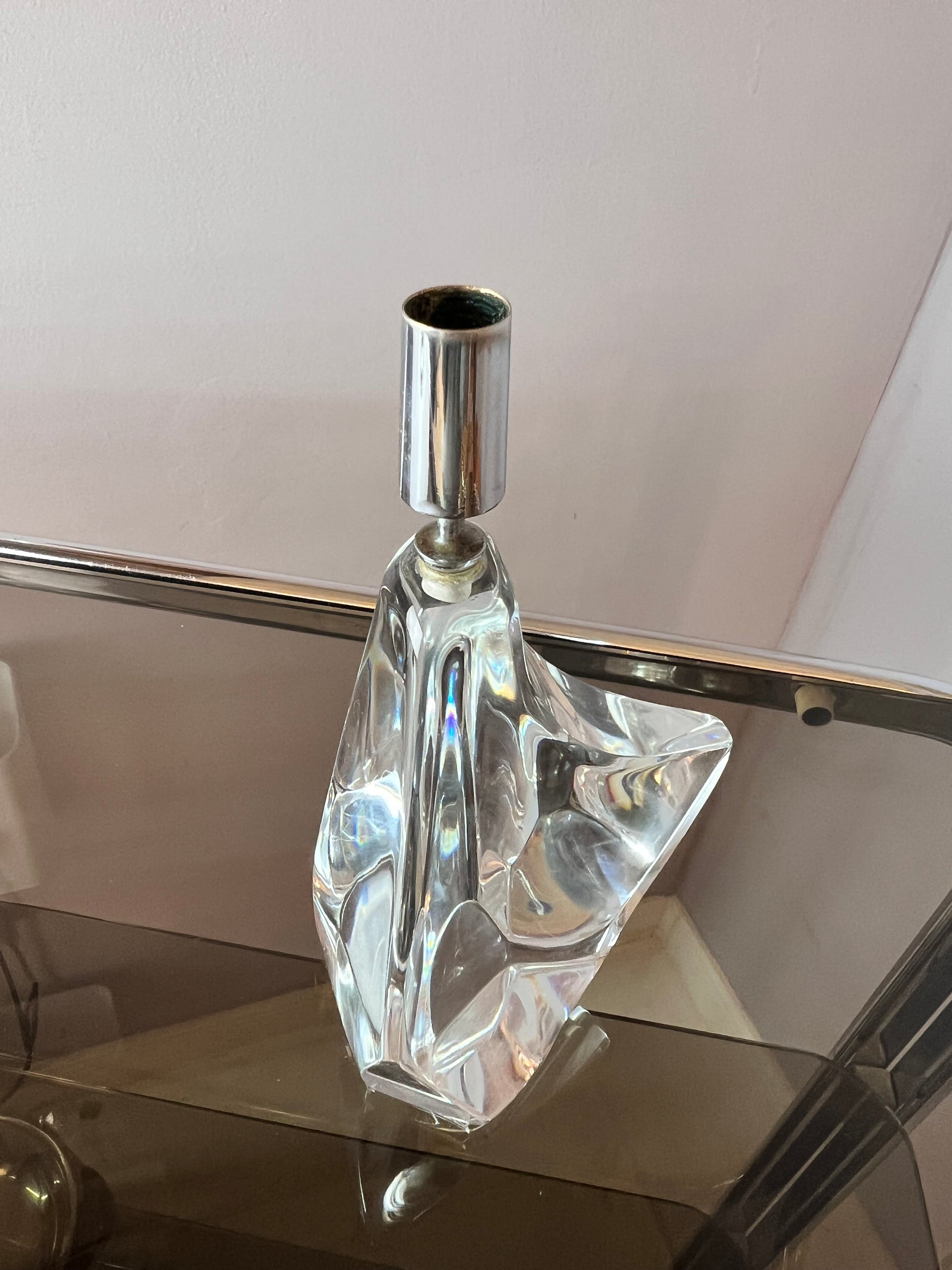 Kerzenständer Iceberg Glas von Daum Nancy