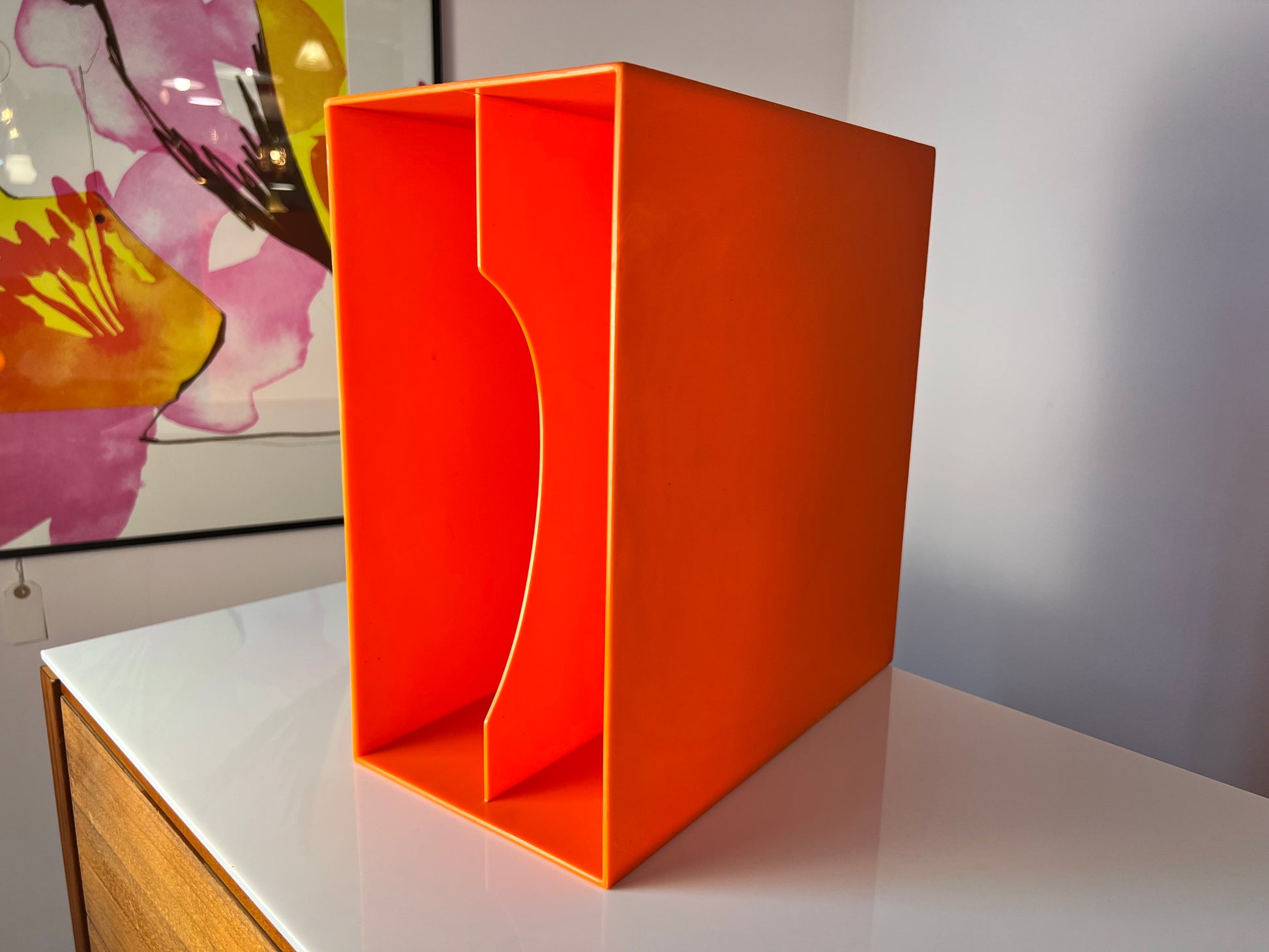 Plattenregal Kunststoff orange Dänemark