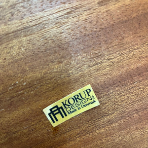 Couchtisch Teak mit Rollen von Korup