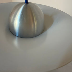Lamellenlampe silber aus Dänemark