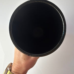 Vase lila von Siegfried Gramann für Töpferhof Römhild
