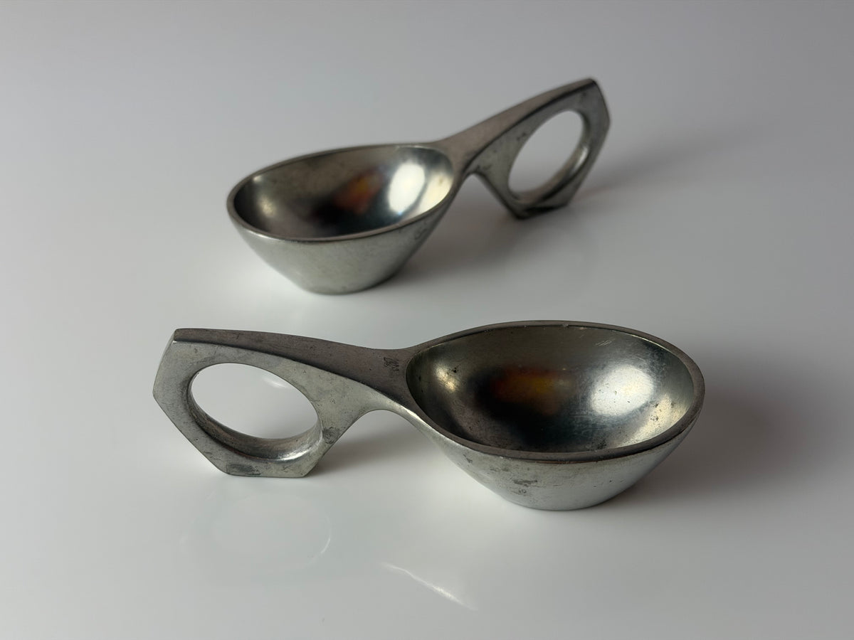 Set: 2x Schnapsglas Dram Cup Zinn von W. & S. Sørensen