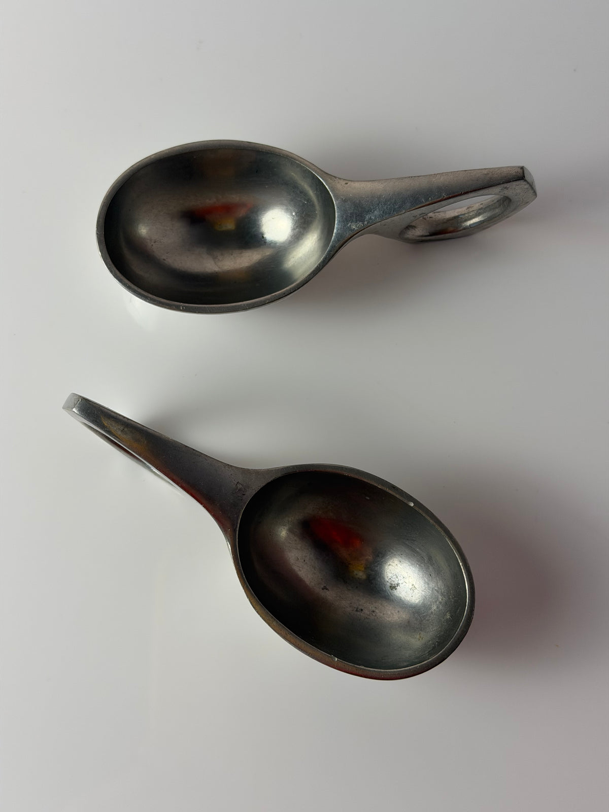 Set: 2x Schnapsglas Dram Cup Zinn von W. & S. Sørensen
