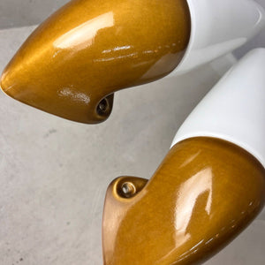 Set: 2x Wandlampe Modell 6035 braun von Sigvard Bernadotte für Ifö