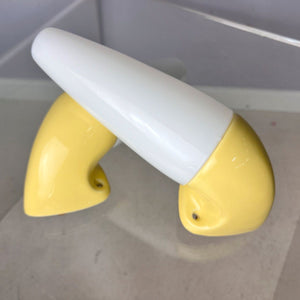 Set: 2x Wandlampe Modell 6035 gelb von Sigvard Bernadotte für Ifö