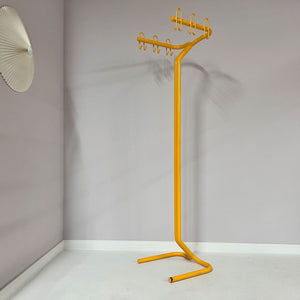 Garderobe gelb Metall