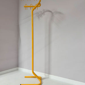 Garderobe gelb Metall