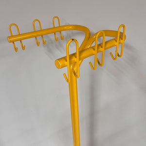 Garderobe gelb Metall