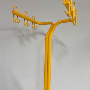 Garderobe gelb Metall