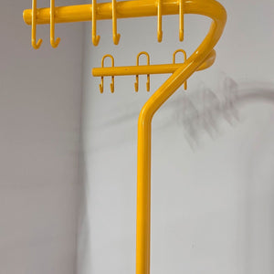 Garderobe gelb Metall