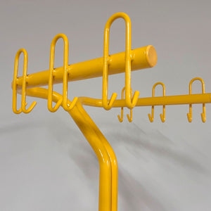 Garderobe gelb Metall