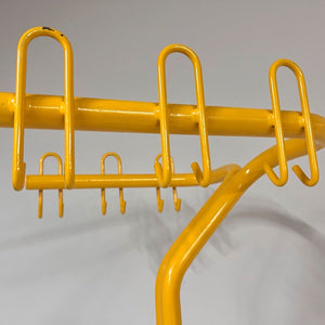 Garderobe gelb Metall