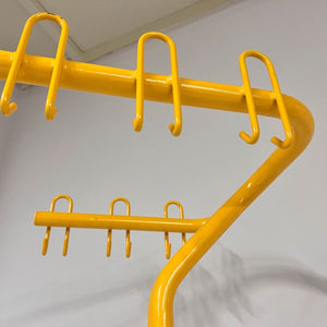Garderobe gelb Metall