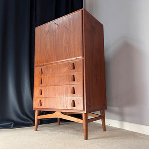 Kommode mit Minibar Teak aus Dänemark