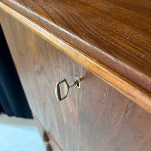 Kommode mit Minibar Teak aus Dänemark