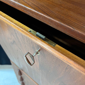 Kommode mit Minibar Teak aus Dänemark