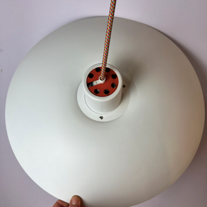Lamellenlampe PH4/3 weiß von Poul Henningsen für Louis Poulsen
