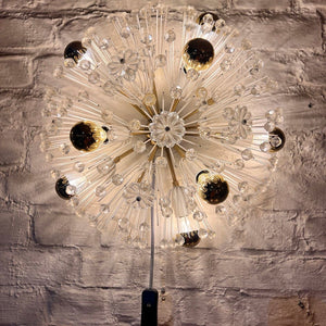 Wandlampe Pusteblume von Emil Stejnar für Rupert Nikoll