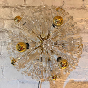 Wandlampe Pusteblume von Emil Stejnar für Rupert Nikoll